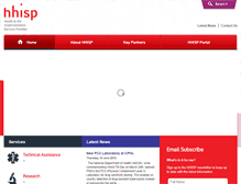Tablet Screenshot of hhisp.org